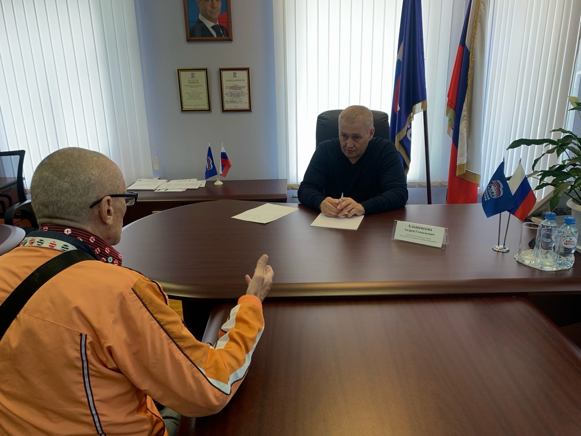  Андрей Альшевских провёл встречу с гражданами 