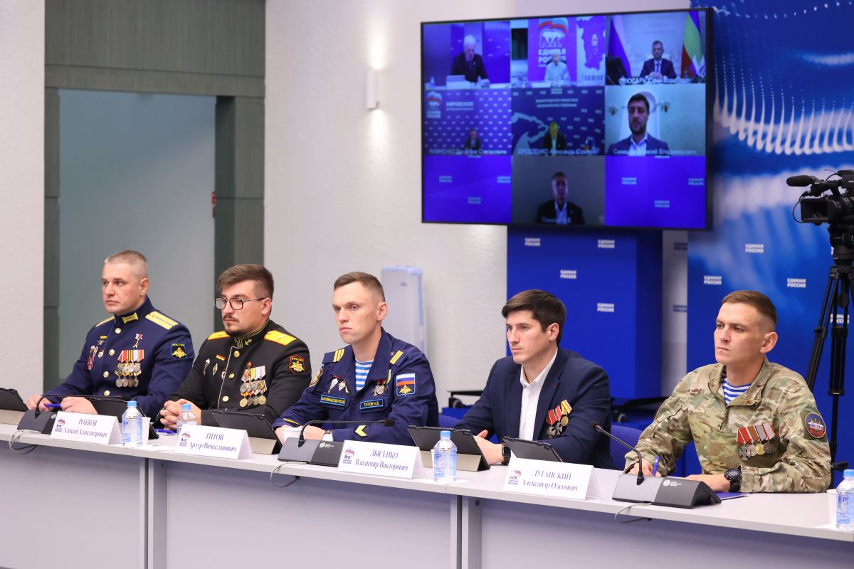 Участники СВО, избранные депутатами от «Единой России»: Самое главное - честный и открытый разговор с людьми