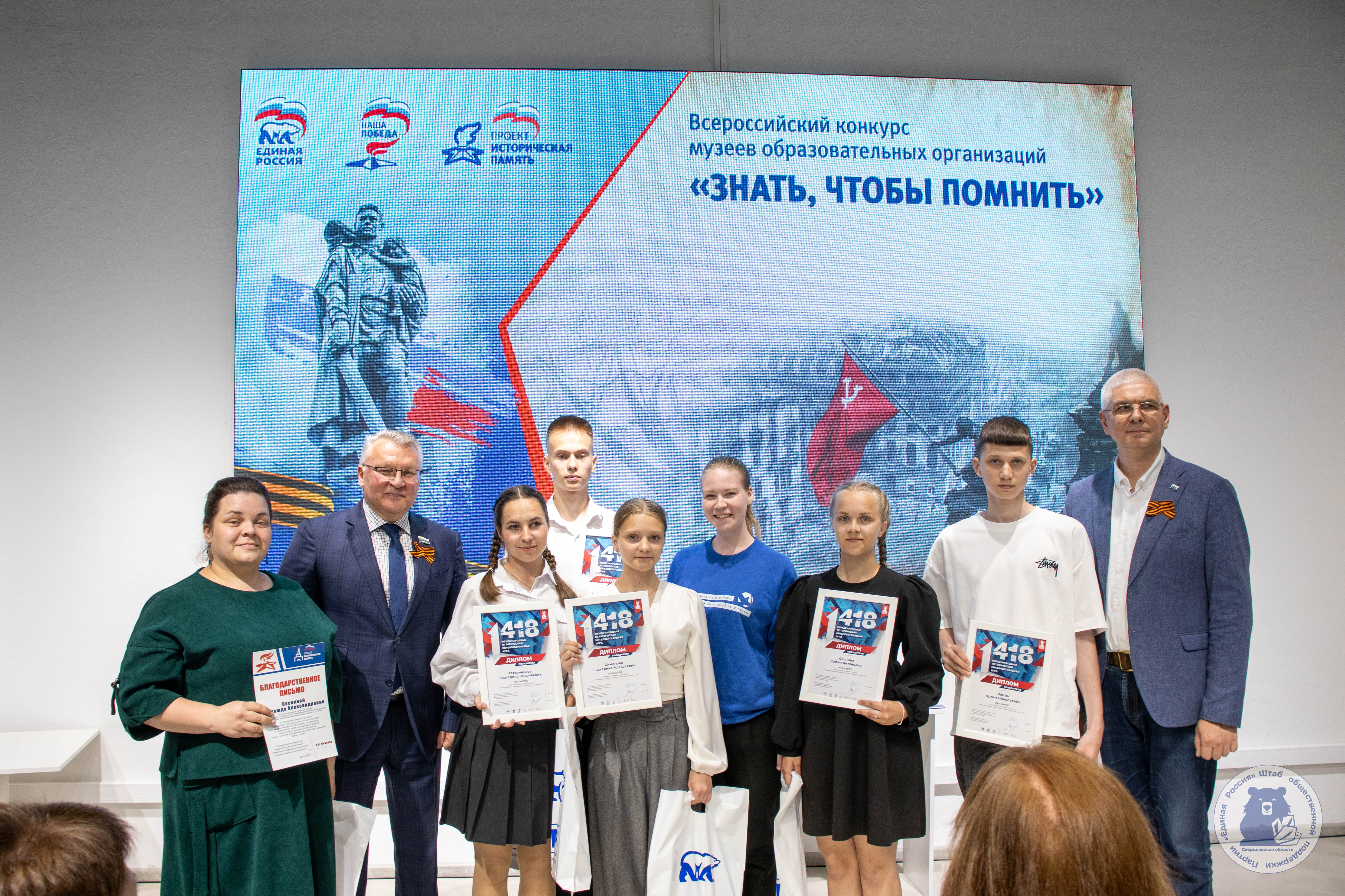 Подведение итогов всероссийского конкурса музеев общеобразовательных организаций «Знать, чтобы помнить»