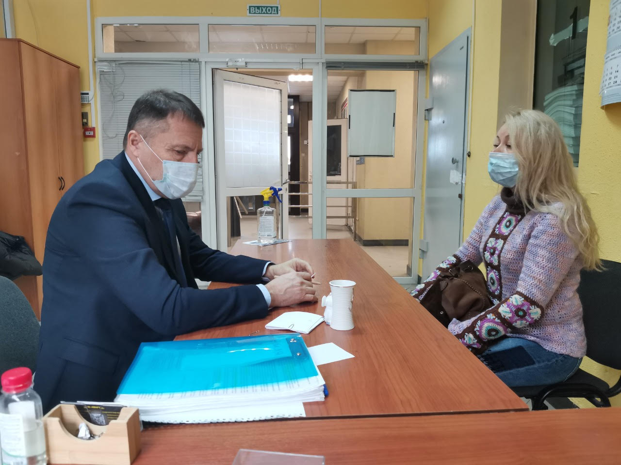 Депутат Законодательного Собрания Свердловской области  Вячеслав Вегнер провёл приём граждан