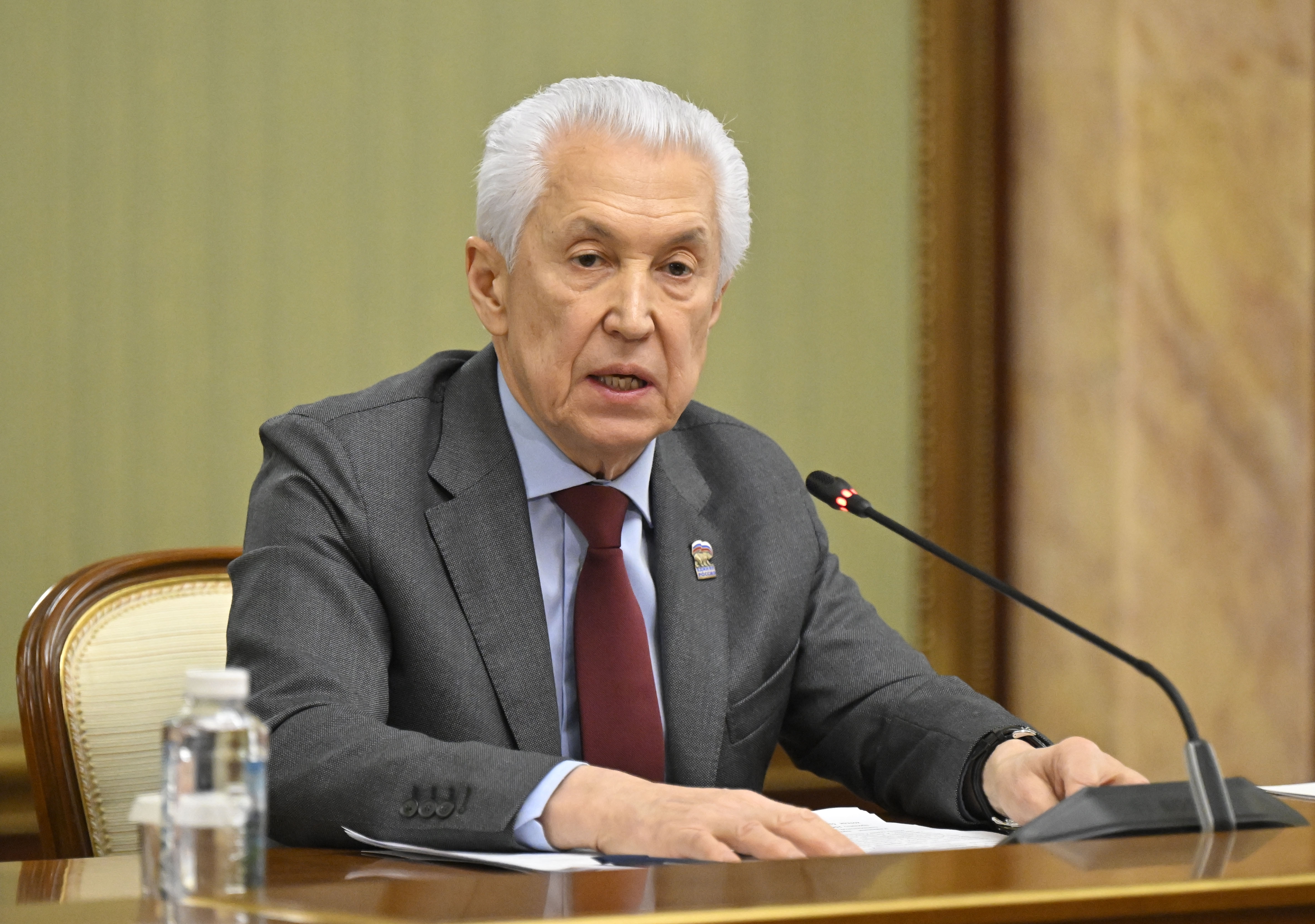 Владимир Васильев отметил важность работы «Единой России» с Правительством по поддержке участников СВО и другим социально значимым направлениям