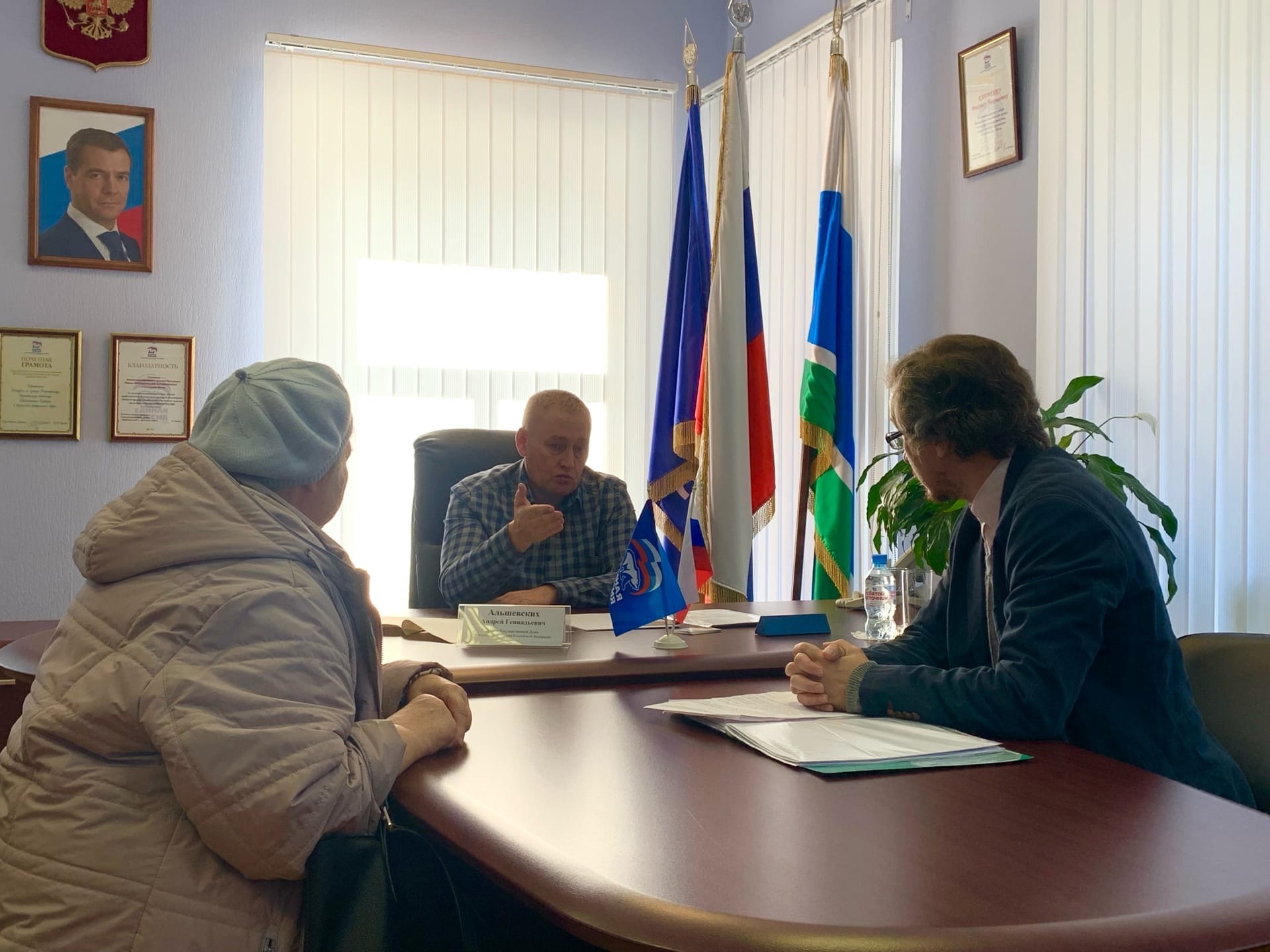  Андрей Альшевских провел прием граждан