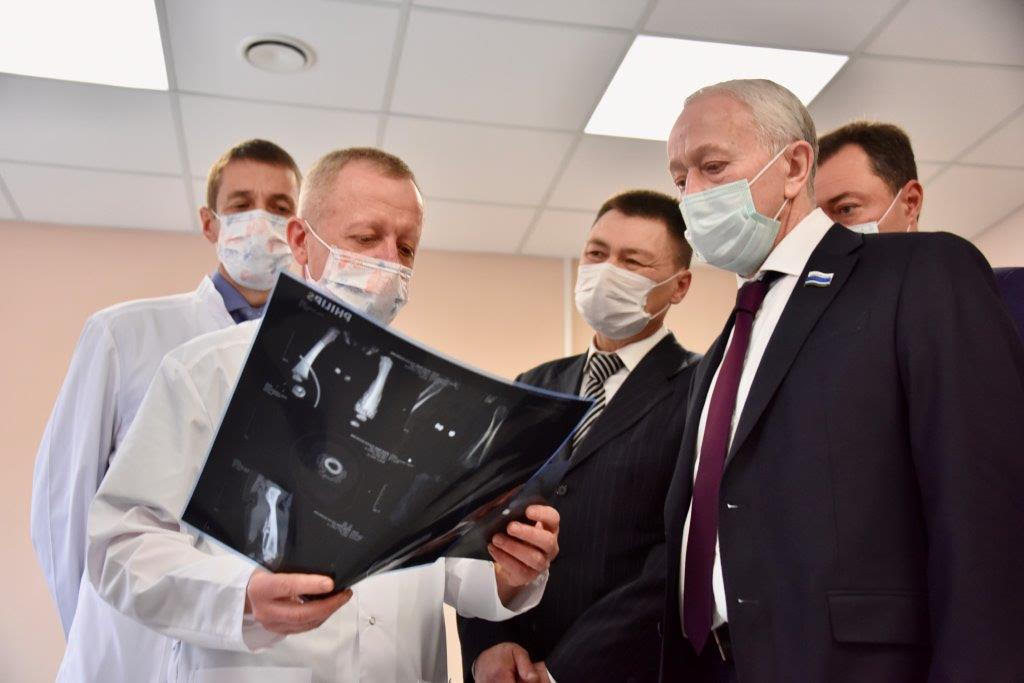 В Областной детской клинической больнице после ремонта открылось травматолого-ортопедическое отделение