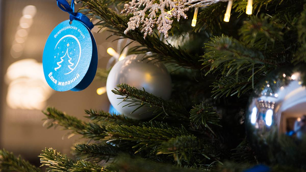  «Единая Россия» принимает участие во всероссийской акции «Елка желаний»