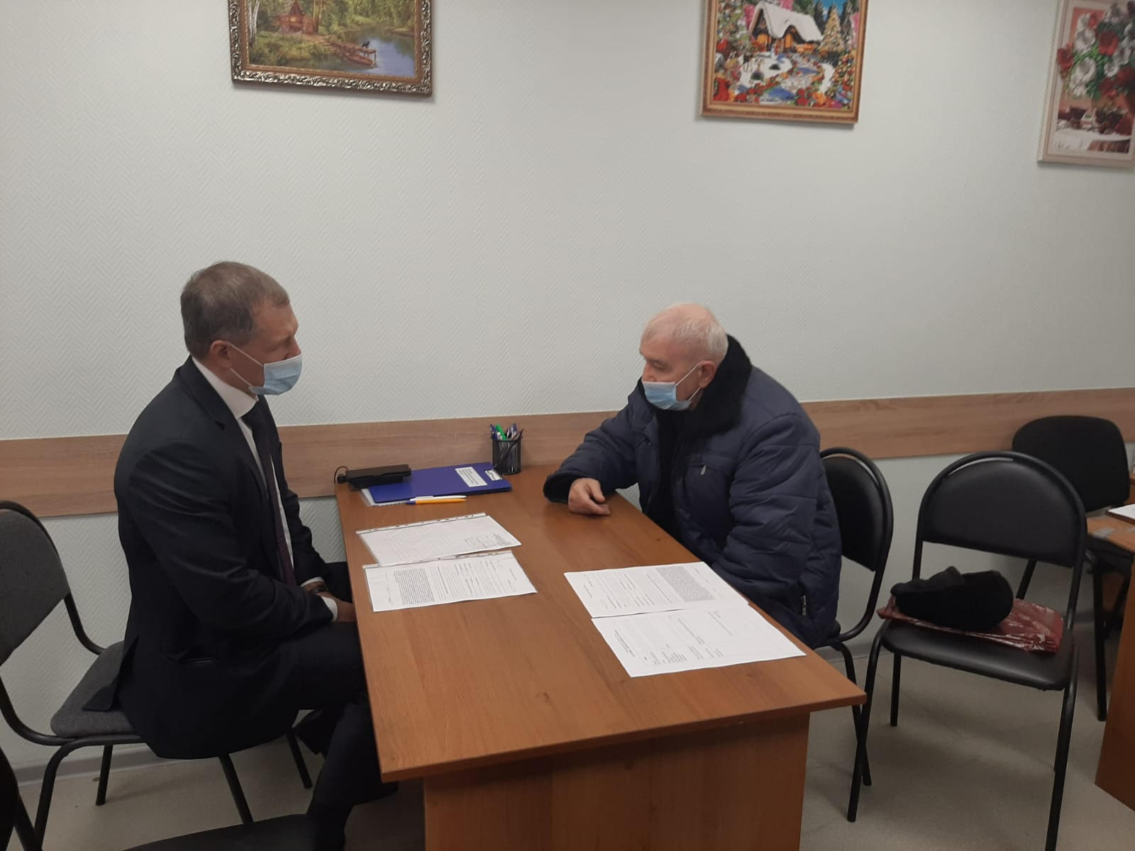 В общественной приёмной Игоря Володина прошёл личный приём граждан