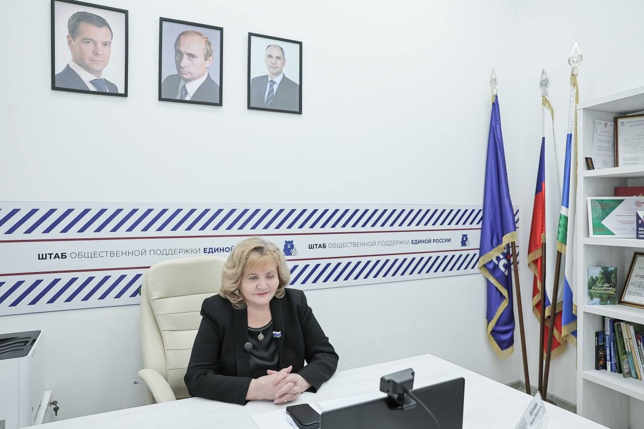 На площадке Штаба общественной поддержки, в рамках Декады приемов, провела прием граждан Людмила Бабушкина