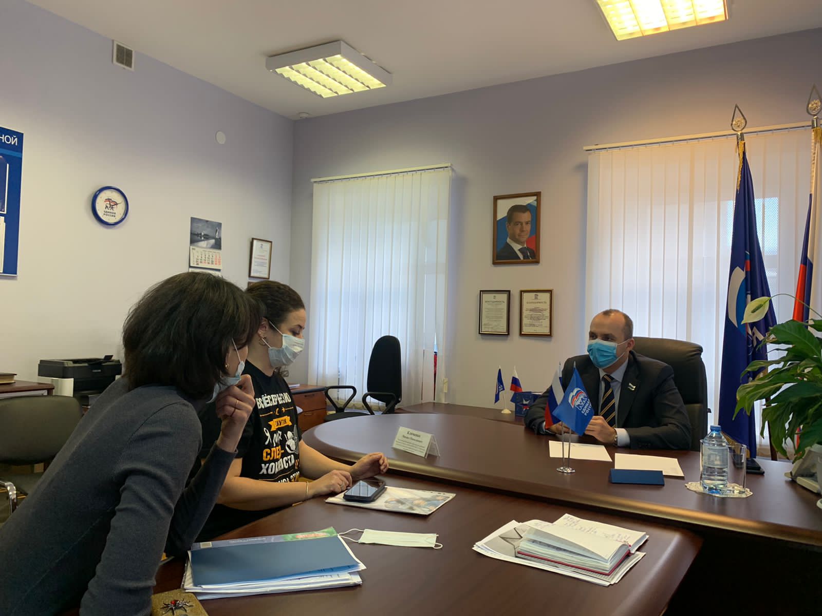 Михаил Клименко провел прием граждан 